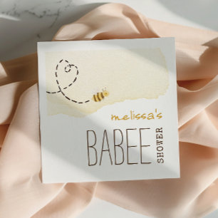 Guardanapo De Papel Doce Bumble Bee Babee Chá Napkins