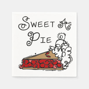 Guardanapo De Papel Doce como Pie