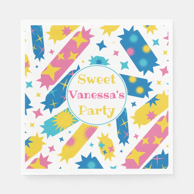 Guardanapo De Papel Doce doces. (Frente)