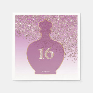 Guardanapo De Papel Doce Fragrância Rosé 16, Boutique Paris Dourado Ro