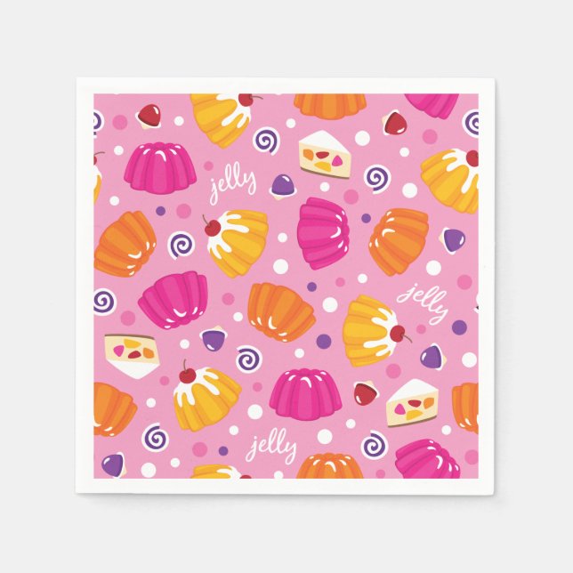 Guardanapo De Papel Doce Jelly Pattern (Frente)