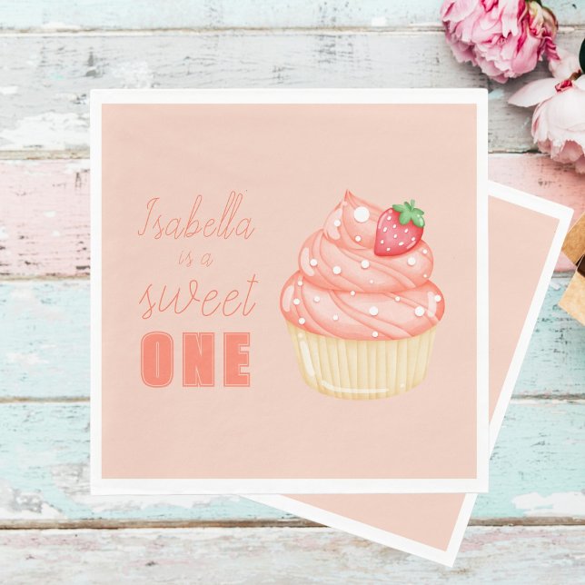 Guardanapo De Papel Doce, primeira festa de aniversário de papel Napki (Criador carregado)