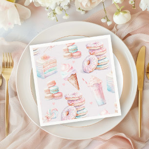 Guardanapo De Papel Doce Sassy e seis anos de pastel