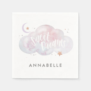 Guardanapo De Papel Doce Sonhos Festa Personalizada de Napkins