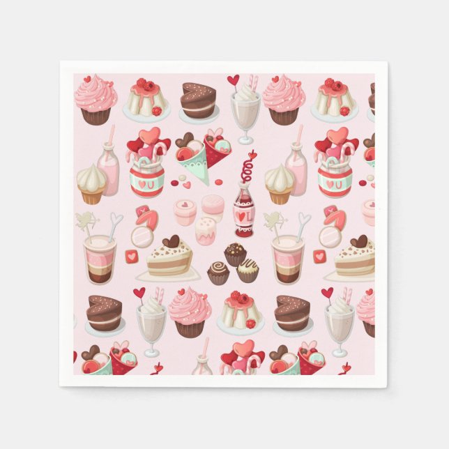 Guardanapo De Papel Doce Tratamentos Napkins (Frente)
