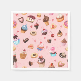 Guardanapo De Papel Doces Caprichosos de Verão
