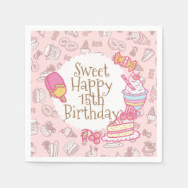 Guardanapo De Papel Doces e Bebidas