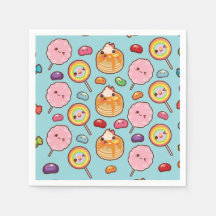 Doces e Doces Tratamentos de Kawaii