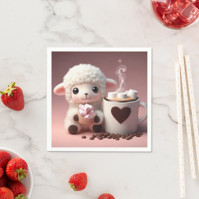 Guardanapo De Papel Doces sonhos de cacau e borrego (Insitu)