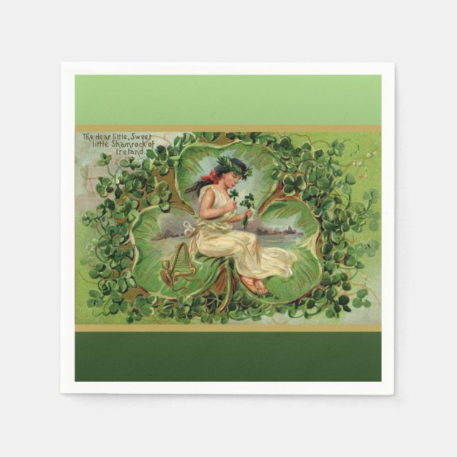 Guardanapo De Papel Docinho Shamrock (Frente)