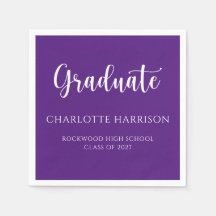 Documento de Graduação Moderno de Script Casual Na