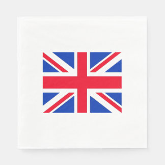 Guardanapo De Papel Documento do Partido Tema da Union Jack Flag Londo