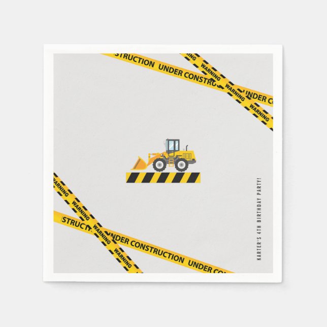 Guardanapo De Papel Documento do Partido Truques Modernos de Construçã (Frente)