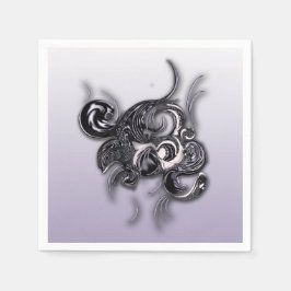 Guardanapo De Papel Documento "Uma Elegância Refletora"