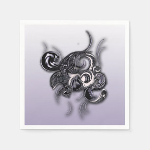 Guardanapo De Papel Documento "Uma Elegância Refletora"