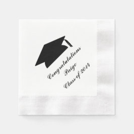 Guardanapo De Papel Documentos de Graduação Personalizados Napkins