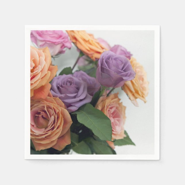 Guardanapo De Papel Doçura Floral (Frente)