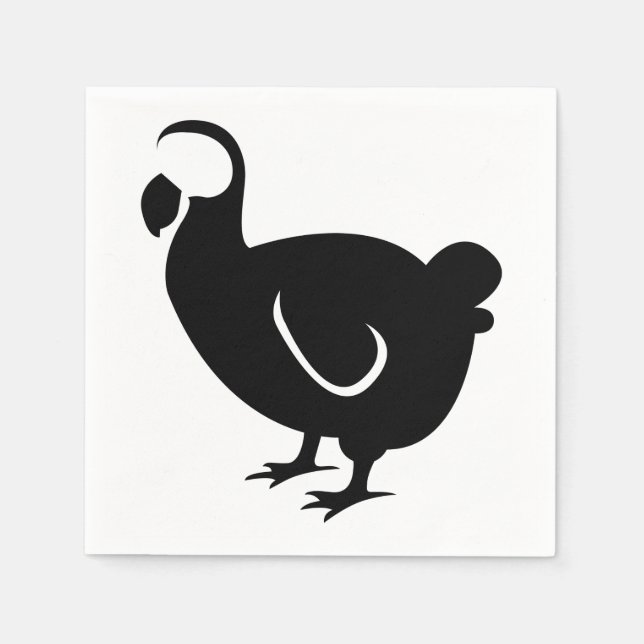 Guardanapo De Papel Dodo Bird (Frente)