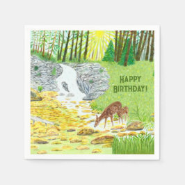 Guardanapo De Papel Doe e Fawn