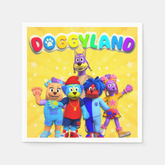 Guardanapo De Papel Doggyland Napkins
