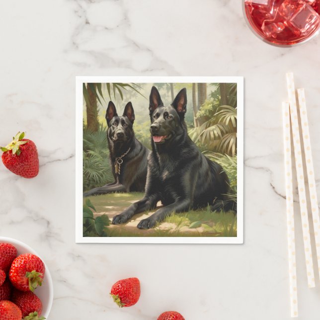 Guardanapo De Papel Dois Cães (Insitu)