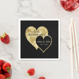 Guardanapo De Papel Dois Corações