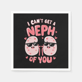 Guardanapo De Papel Dois rins adoráveis de desenho animado