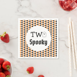 Guardanapo De Papel Dois segundo aniversário Spooky