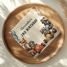 Dois segundos aniversários Rápidos De Animais Da F