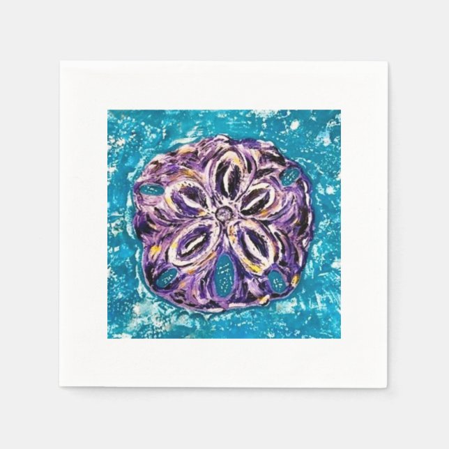 Guardanapo De Papel Dólar de areia (Frente)