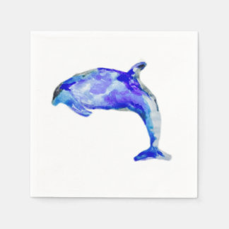 Guardanapo De Papel Dolphin Napkins Azul