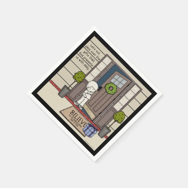 Guardanapo De Papel Dom Diário de Deus (Canto)