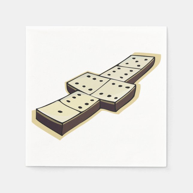 Guardanapo De Papel Domino Paper Napkins (Frente)