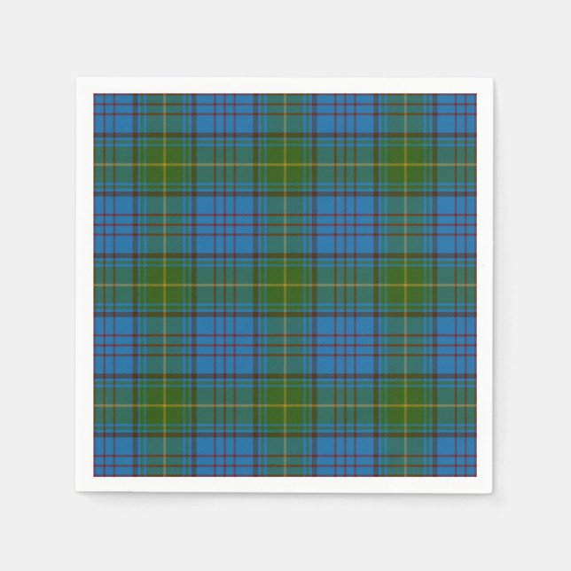 Guardanapo De Papel Donegal County Irish Tartan (Frente)