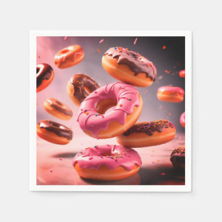 Guardanapo De Papel Donut Paper Party Napkins