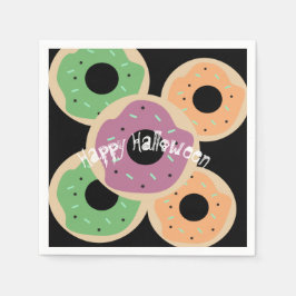 Guardanapo De Papel Donuts Cobertos com Glacê e Confeitos Divertidos d