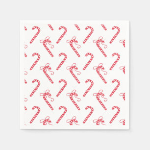Guardanapo De Papel Doodle Candy Cane Pattern Mug