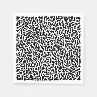 Guardanapo De Papel Doodle Napkins