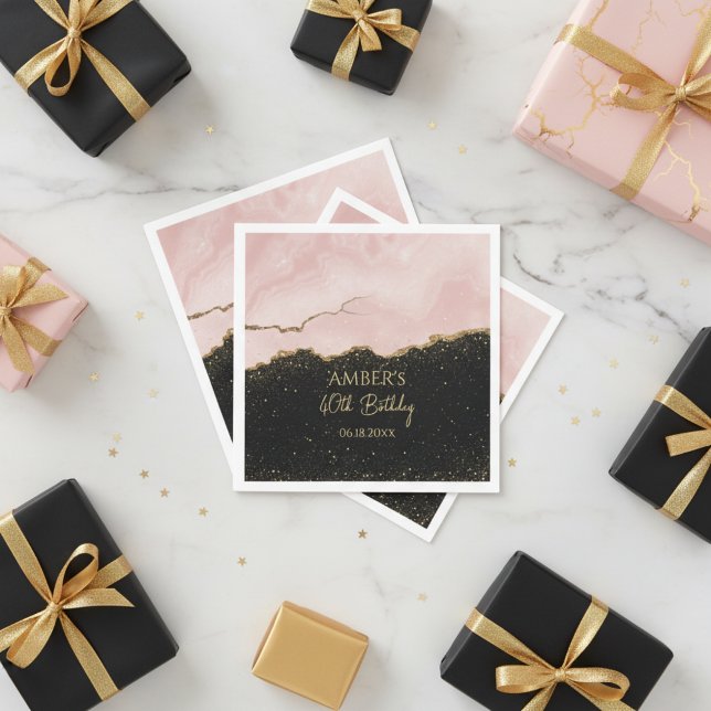 Guardanapo De Papel Dourado de Champagne Brilho Abstrato Aquarela (Criador carregado)