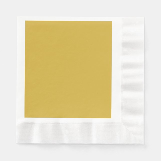Guardanapo De Papel Dourado Papel de Almoço Coinchado Napkin (Frente)