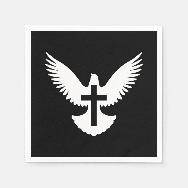 Guardanapo De Papel Dove com Cruz (Frente)