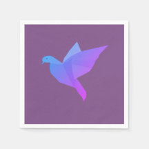 Dove, Peace, Dove Art Paper Napkins