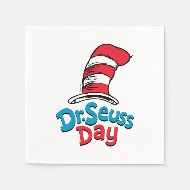 Guardanapo De Papel Dr. Seuss Day (Frente)