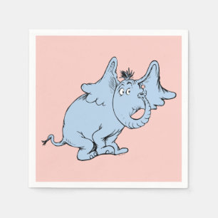 Guardanapo De Papel Dr. Seuss Horton Vista Lateral