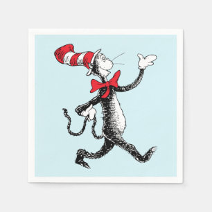 Guardanapo De Papel Dr. Seuss O Gato no Chapéu Passarela do Gato