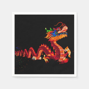 Guardanapo De Papel Dragão chinês de desfile