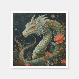 Guardanapo De Papel Dragon Design