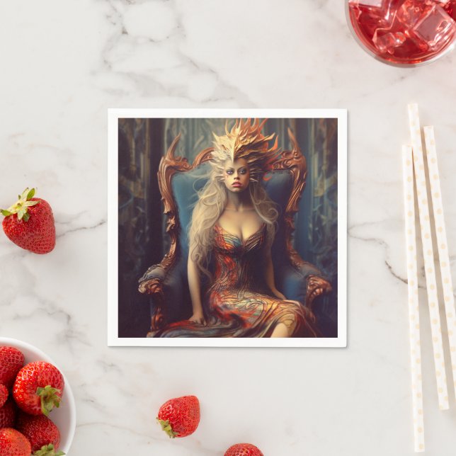 Guardanapo De Papel Dragon Lady (Insitu)