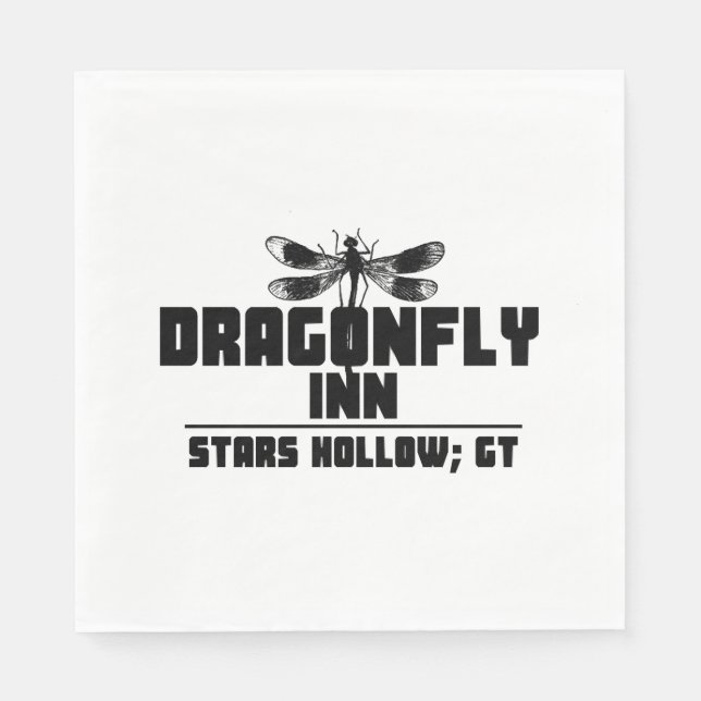 Guardanapo De Papel Dragonfly (Frente)