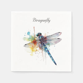 Guardanapo De Papel Dragonfly Dreamscape, personalizado